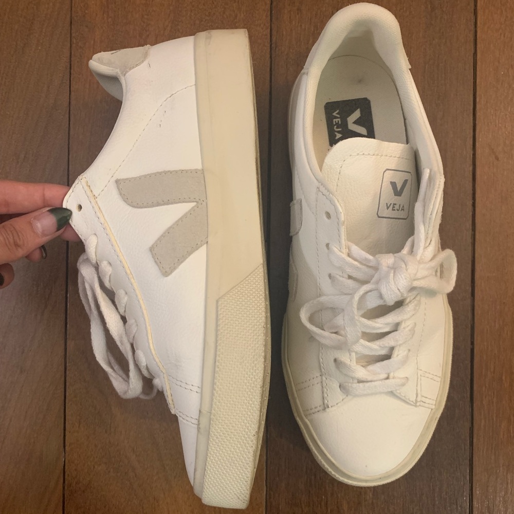 Veja Campo Sneakers in White
